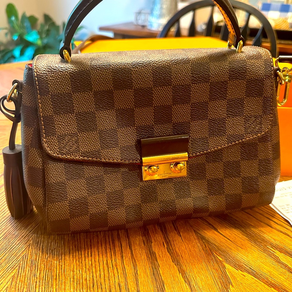 Authentic Louis Vuitton Croisette Handbag
